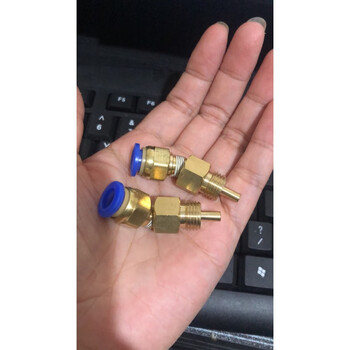 定制静电喷塑机配件kci吸供静电粉末喷涂机文丘里配件硫化粉 接头pc06