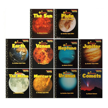 英文原版 Scholastic News Nonfiction Readers 太阳系和星球10册 赠电子版指导手册 儿童科普早教绘本 梦想童趣城