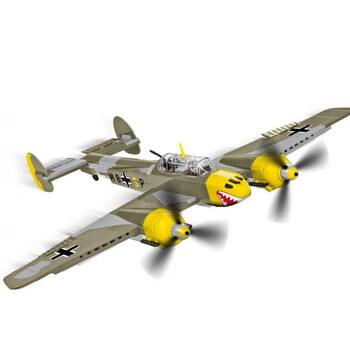 cobi积木二战 cobi 欧洲积木 二战德系 梅赛斯密特 bf110d 轰炸机