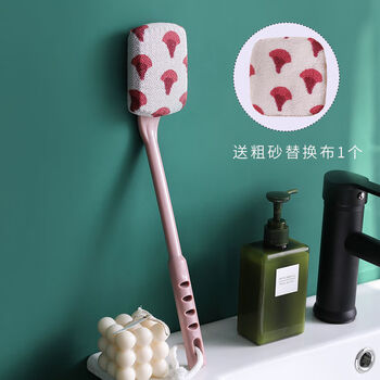 沐浴工具搓澡神器沐浴擦背刷长柄强力搓泥求人搓澡巾洗澡女后背搓背