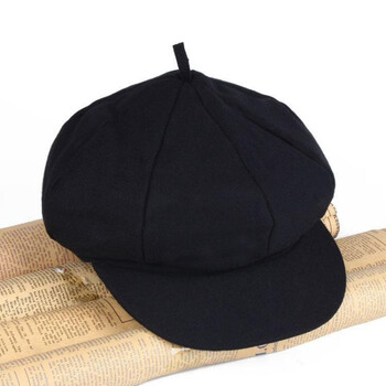 冬天八角帽男帽子秋冬季八角帽老人帽鸭舌帽男士中老年人爷爷爸爸防寒