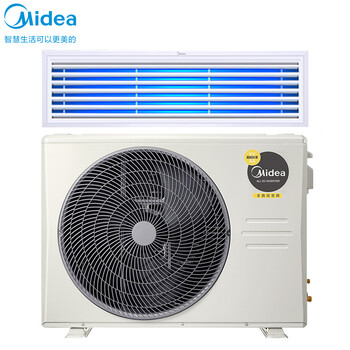 美的(midea)中央空调3匹全直流变频风管机一级能效kfr-72t2w/bp3dn1
