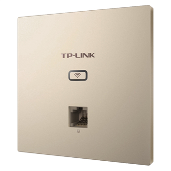TP-LINK POE供电无线86盒面板式AP 入墙式别墅宾馆酒店覆盖 家装WIFI布置 AC管理 TL-AP1202I-POE 双频百兆1200M 薄款深空银
