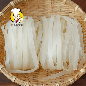oemg广东河粉宽正宗大米沙河粉干炒牛河汤粉08cm散装烫火锅粉条广东宽