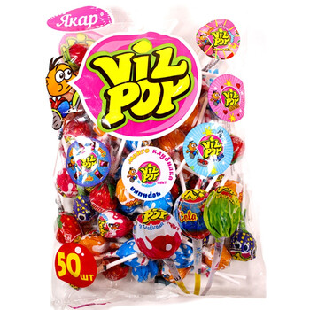 泡泡糖夹心染色棒棒糖进口高颜值星空网红儿童休闲零食俄罗斯糖果多