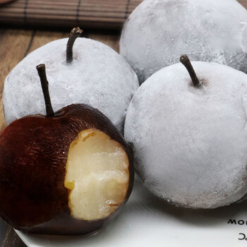 1件东北冻梨正宗冻秋梨大黑梨苹果梨甜梨东北特产正宗鸭梨甜 冻梨【2