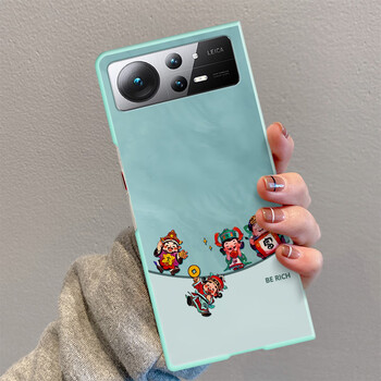 艺彩家 小米mixfold2手机壳新款卡通排排财神小众mixfold折叠屏高级感