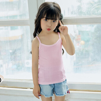 《 春夏新品》女童吊带背心莫代尔夏薄款宝宝贴身内衣小女孩打底外穿