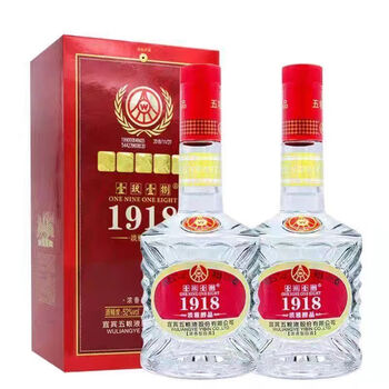 五粮液五粮液1918淡雅醇品52度浓香型500ml6瓶整箱送礼收藏聚会贺礼