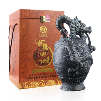 白水杜康盛世风韵龙腾四海2500ml 大坛 浓香型 白酒【行情 报价 价格