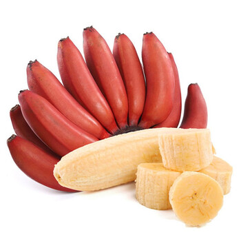 福建土楼红香蕉现摘新鲜香蕉红皮香蕉软糯火龙蕉5斤装