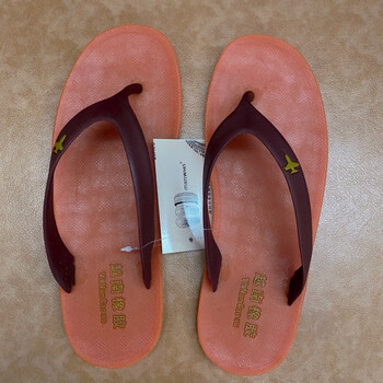 原装进口越南人字拖鞋男士橡胶底耐磨防滑防臭潮休闲牛筋拖鞋正宗棕色