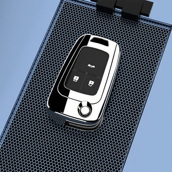 1318款别克gl8折叠钥匙套专用up全包保护车钥匙外壳男女士尊贵银单