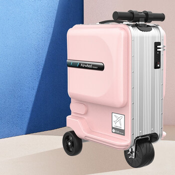 airwheel爱尔威20英寸智能电动行李箱可骑行旅行登机箱载人拉杆箱se3