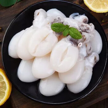 禧客鲜墨鱼仔新鲜鲜活鱿鱼仔小墨鱼章鱼仔八爪鱼小乌贼海鲜水产火锅食