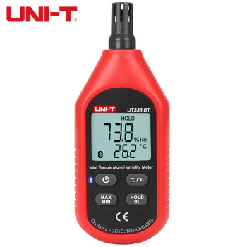 优利德（UNI-T）UT333 BT蓝牙数显温湿度计高精度测温仪工业居家电子温度计湿度计
