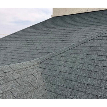 自粘型油毡瓦轻钢别墅木屋房顶屋顶隔热sbs防水瓦片 黑色【图片 价格