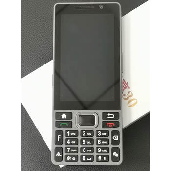 尼纳斯盲人专用智能手机尊享30按键8 128g全语音读屏声控拨号米王dm