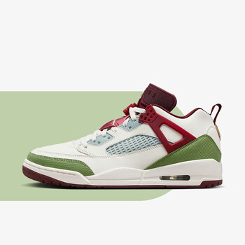 nike耐克airjordanspizike中国新年aj龙年白绿低帮篮球鞋fj637210040