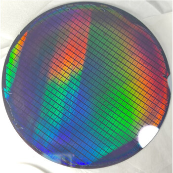 中芯国际 晶圆 硅片wafer集成电路cpu芯片ic半导体cmos光刻片 8寸划痕