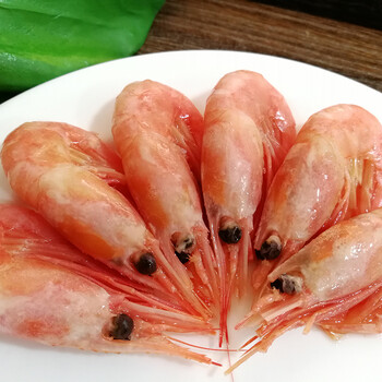 【每满59减11】北极甜虾 小袋 头籽虾无黑头 熟冻北极虾