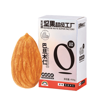 天虹牌巴旦木仁原味450g大杏仁扁桃仁孕妇每日坚果炒货休闲零食品干果 【热销单品】巴旦木