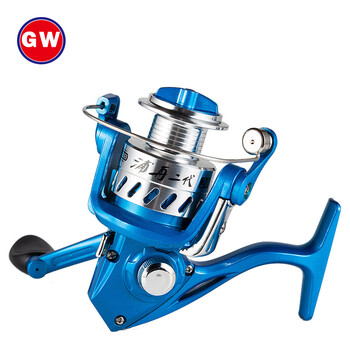 GW光威鱼线轮2000型浦舟二代纺车轮金属线杯防腐蚀渔轮海竿轮矶竿路亚轮子渔具配节钓鱼用品