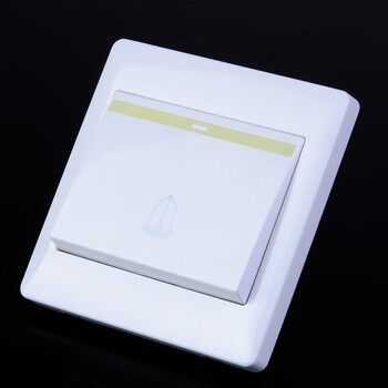 小米(mi)有线门铃家用简单老式门禁简易叮咚按提示按钮开关面板自复位