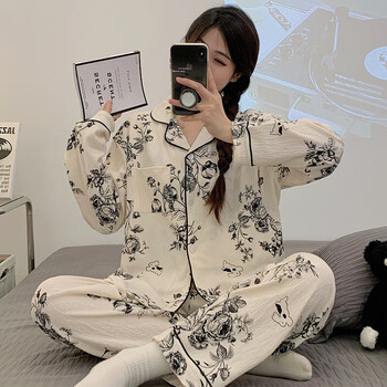 月子服春秋冬产后哺乳睡衣女夏季薄款孕妇产妇喂奶秋天