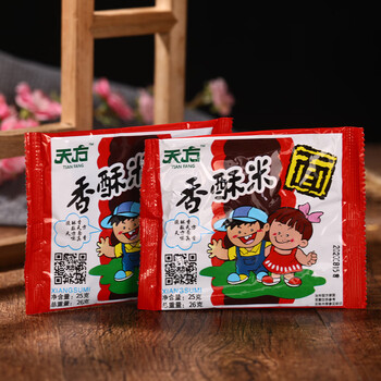 阿华田天方香酥米方便面袋整箱碎碎面童年怀旧零食小吃麻辣干吃面