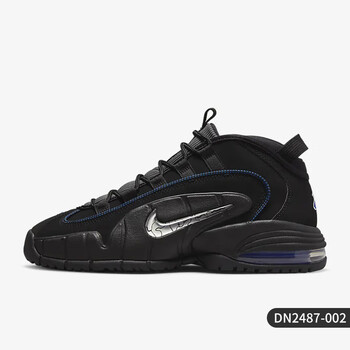 耐克nikeairmaxpenny男子耐磨运动篮球鞋dn2487002黑校园宝蓝白色金属