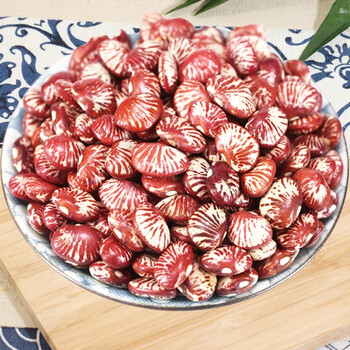 xywlkj云南斑马豆大腰豆5斤农家自产花芸豆皇帝豆大肾豆饭豆扁豆紫