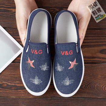 佐名仕(zuomingshi)老年人运动鞋女【牛筋底】春秋女老北京布鞋牛仔