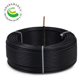沈阳电线电缆有限公司-ZR-BV-450/750V-1X1.5mm²国标铜芯电线阻燃单芯硬线-95米捆-黑色