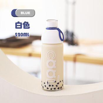 汐悟蕴网红玻璃杯冷泡茶便携杯子高颜值创意茶叶冷泡瓶高硼硅冷萃瓶子