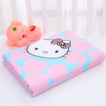 床单>华恒羽>华恒羽四季布薄款大号单层棉质可洗隔尿垫婴儿童透气防漏