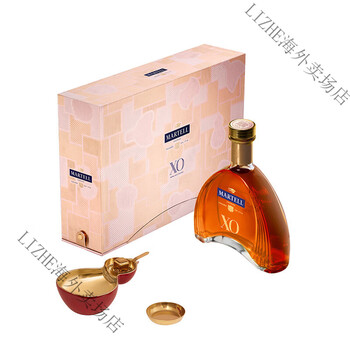 马爹利xo干邑白兰地700ml2022新年礼盒法国进口洋酒烈酒xo xo-2022
