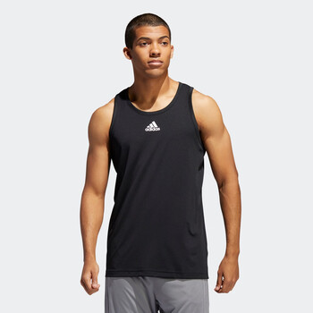 阿迪达斯adidas阿迪达斯男装篮球无袖背心运动衫ej5612dx6730黑色黑色