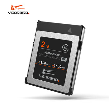 VIGORBIRD Cfexpress存储卡XQD卡CFE Type B相机高速内存卡SD储存卡尼康存储卡 迅猛龙 2TB
