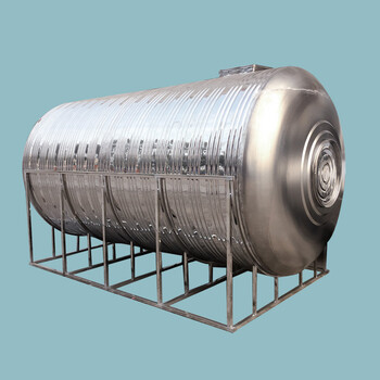 屋顶水塔水箱不锈钢3吨304家用蓄水桶储水罐圆形太阳空气能保温方形