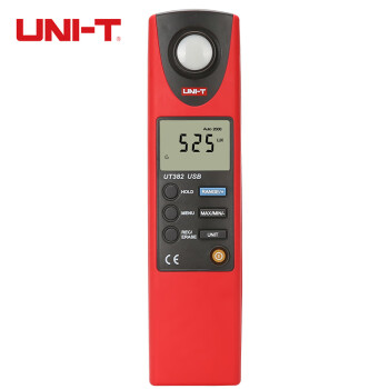 优利德（UNI-T）UT382 高精度照度计工业照明测量仪光度计测光仪亮度仪数据输出