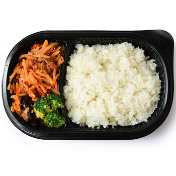 邻家小厨 百斯特 鱼香肉丝饭 490g 冷冻快餐盒饭 微波加热即食