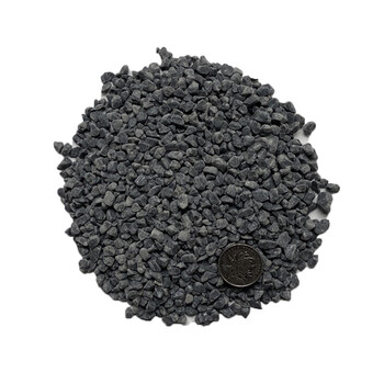 中吉万兴 枯山水造景深灰色黑色砾石水洗石日式庭院装饰景观青石碎