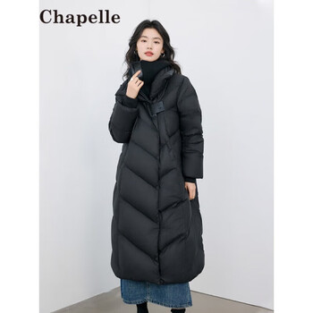 服饰内衣>女装>女士羽绒服>拉夏贝尔>拉夏贝尔长款羽绒服秋冬季新款