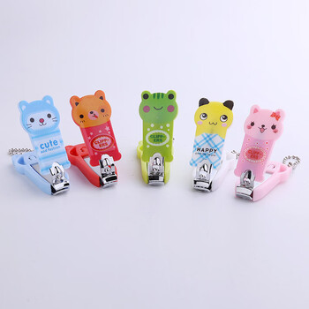 hywlkj指甲刀单个可爱卡通可携式创意折叠儿童指甲剪家用平口小号指甲