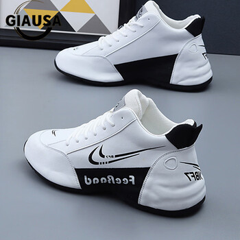 giausa运动鞋男鞋轻奢老爹鞋男秋冬季增高鞋子男时尚休闲鞋男潮流棉鞋