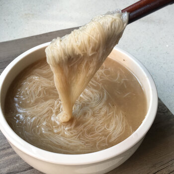 湖北特产天门黄潭米粉土特产干米粉干细米线糊汤粉 2斤黄潭米粉