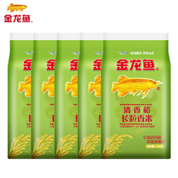 金龙鱼东北大米2023年新米5kg盘锦蟹田大米同款珍珠米东北长粒香米5斤