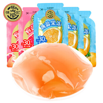 徐福记蒟蒻果冻 可吸果冻多种口味休闲零食品 混合味 500g 1袋 （约23包）