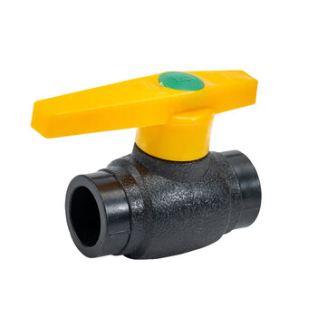 鹤驹  pe钢芯球阀pe管配件pe球阀 pe阀门平口热熔阀门 pe63全塑平口